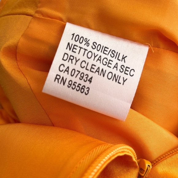 Vintage NWT Simon Chang 100% Silk Cocktail Dress 90s Y2K - Picture 4 of 15